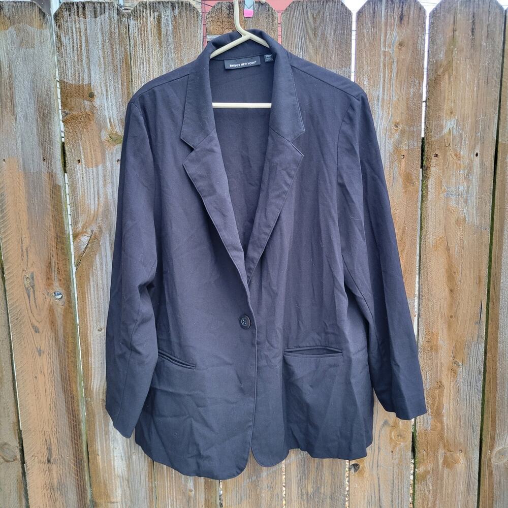 Briggs New York Black Blazer 20W